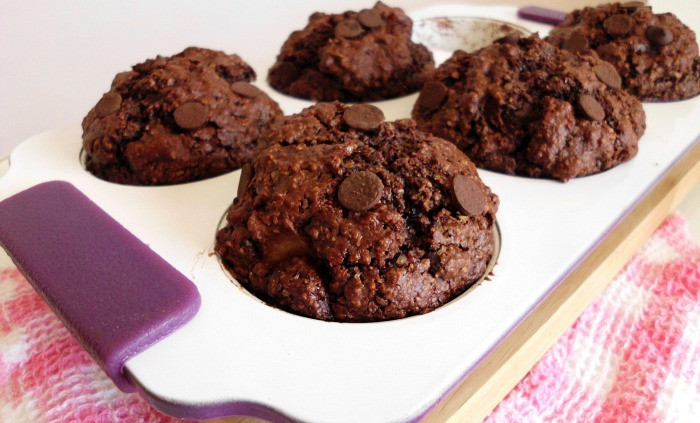 Healthy Chocolate Muffins Oatmeal
 healthy chocolate oatmeal muffins