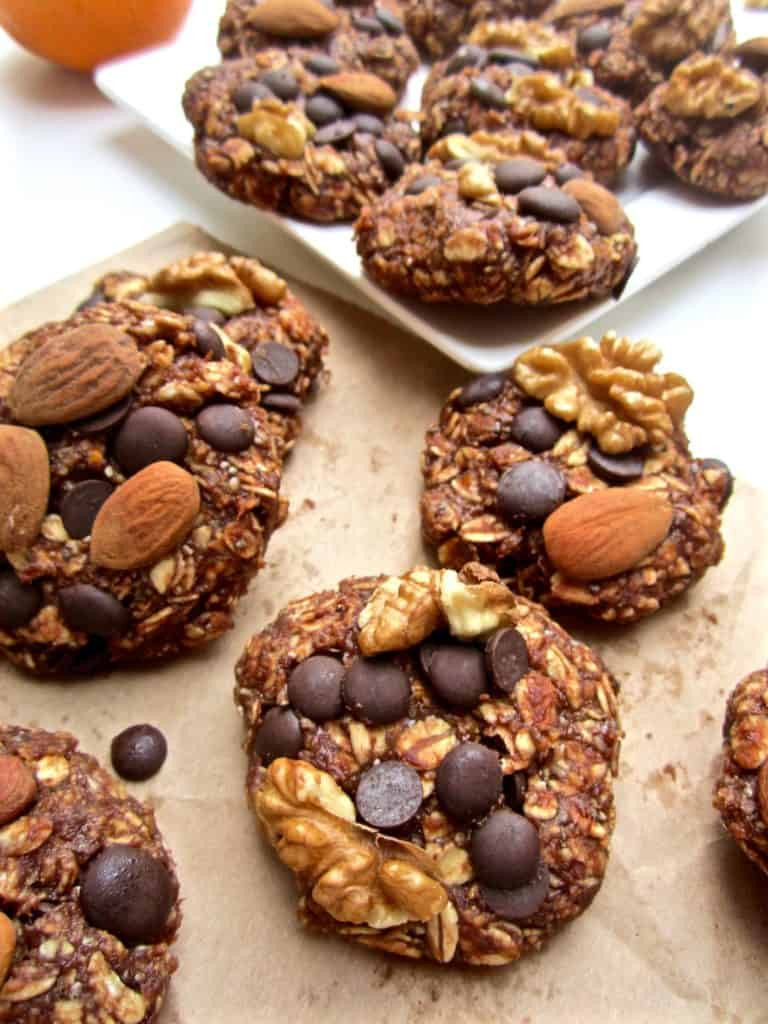 Healthy Chocolate No Bake Cookies
 Healthy Chocolate Orange Oatmeal Cookies no bake