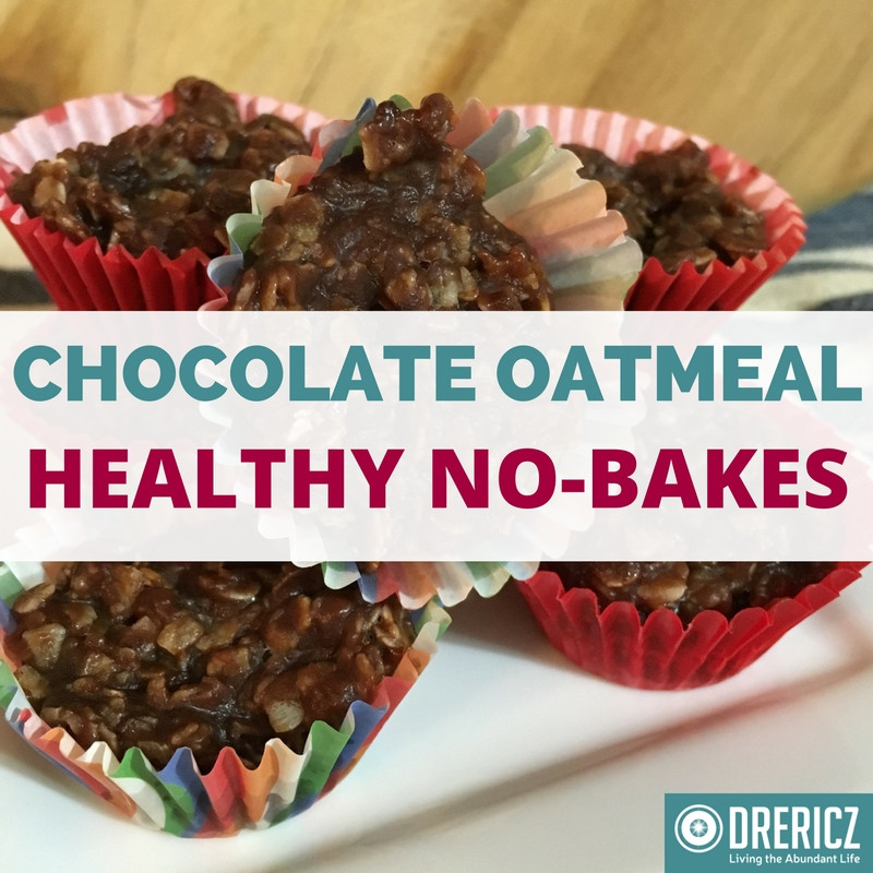 Healthy Chocolate No Bake Cookies
 Healthy No Bake Chocolate Oatmeal Cookies