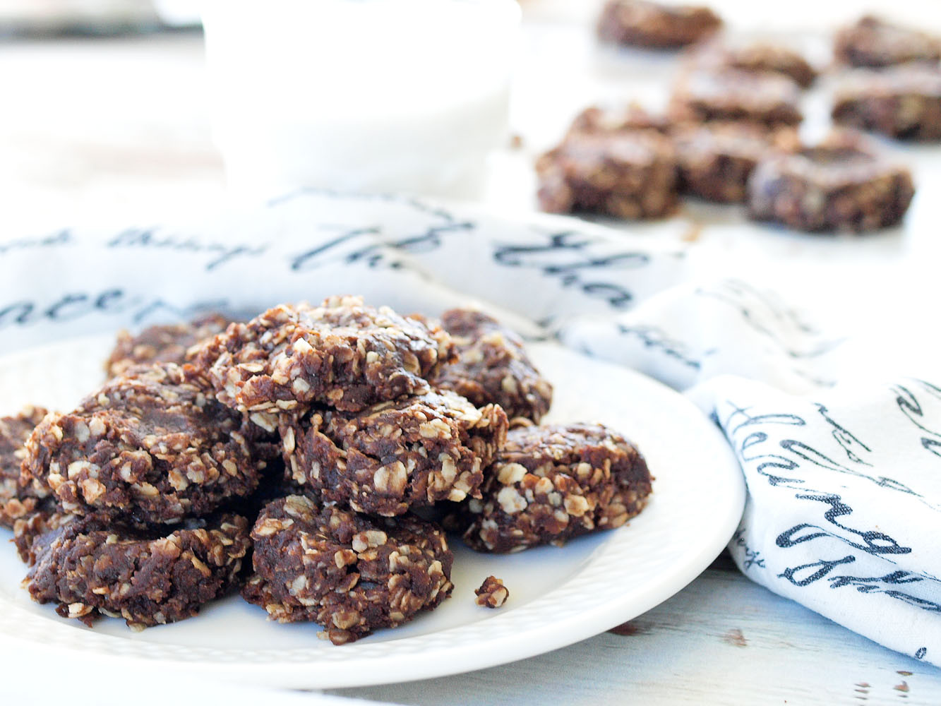 Healthy Chocolate No Bake Cookies
 Healthy No Bake Chocolate Cookies