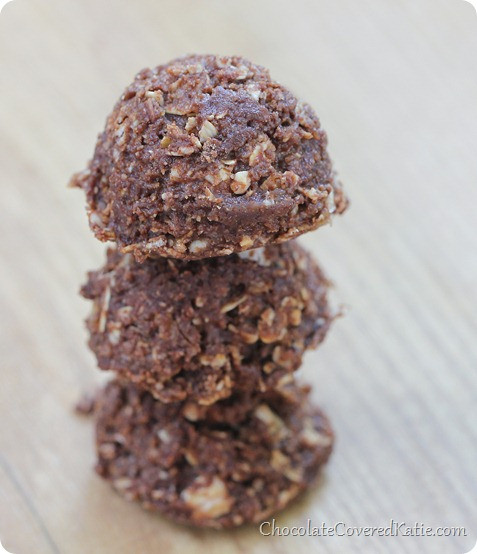Healthy Chocolate No Bake Cookies
 Mexican Chocolate No Bake Cookies