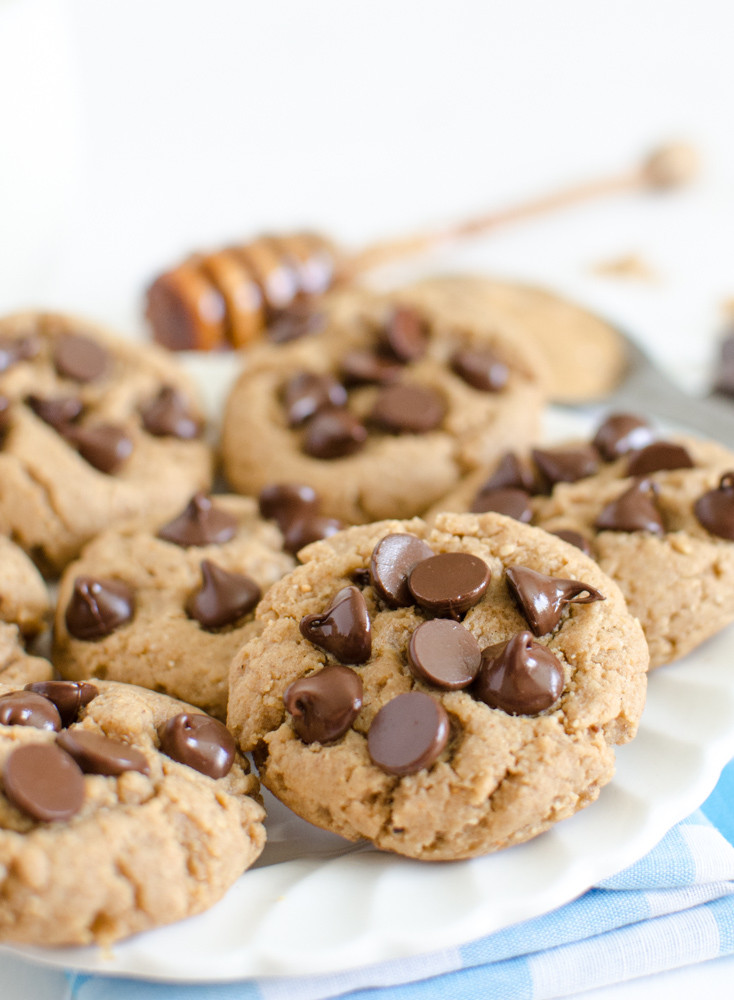 Healthy Chocolate Peanut Butter Cookies
 Peanut Butter Chocolate Chip Cookies