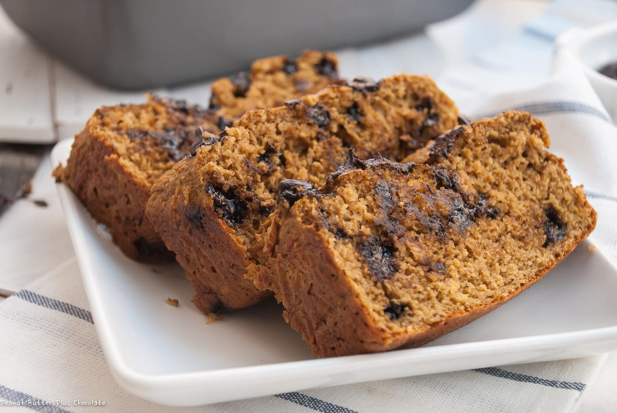 Healthy Chocolate Pumpkin Bread
 Healthy Chocolate Chip Pumpkin Bread No Oil High