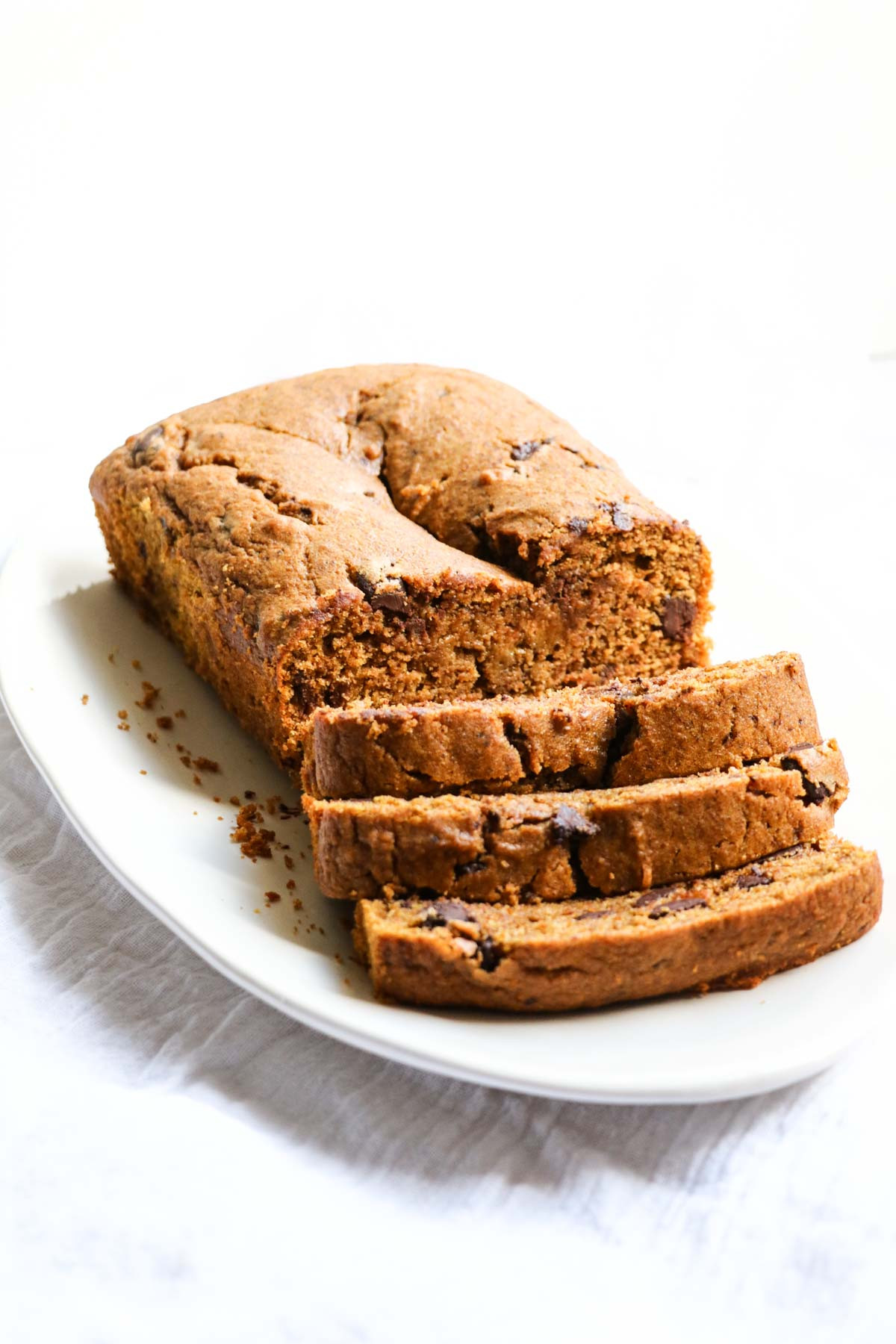 Healthy Chocolate Pumpkin Bread
 Healthy Pumpkin Chocolate Chip Bread