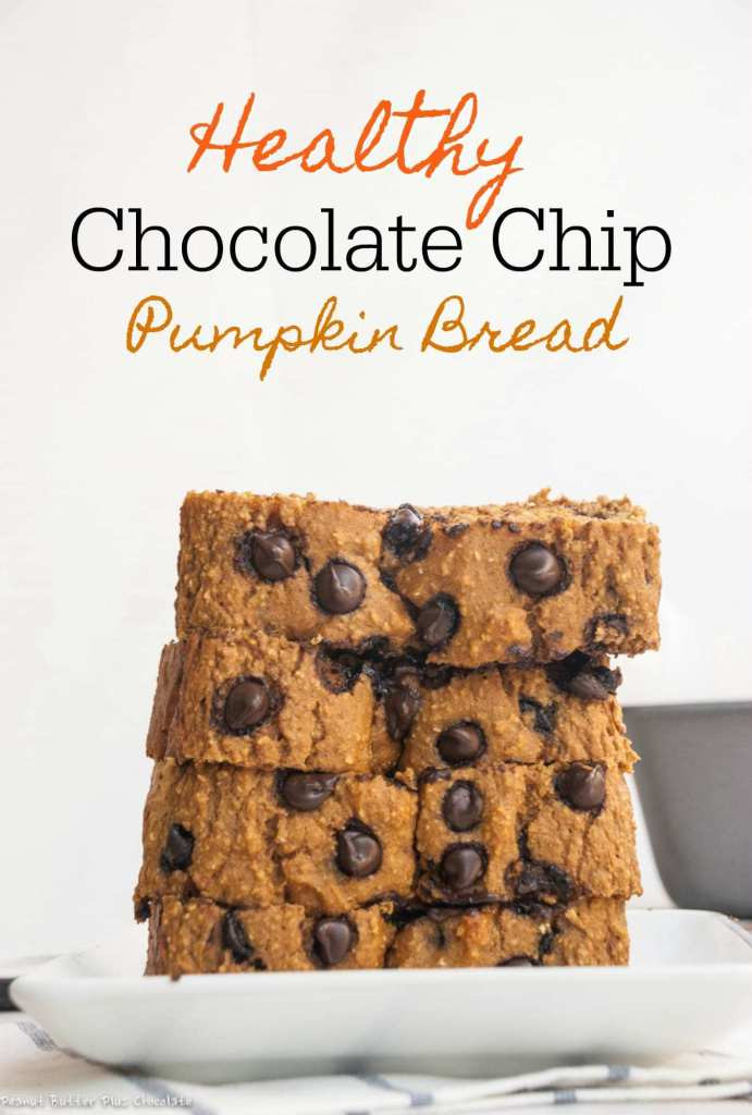 Healthy Chocolate Pumpkin Bread
 Healthy Chocolate Chip Pumpkin Bread No Oil High