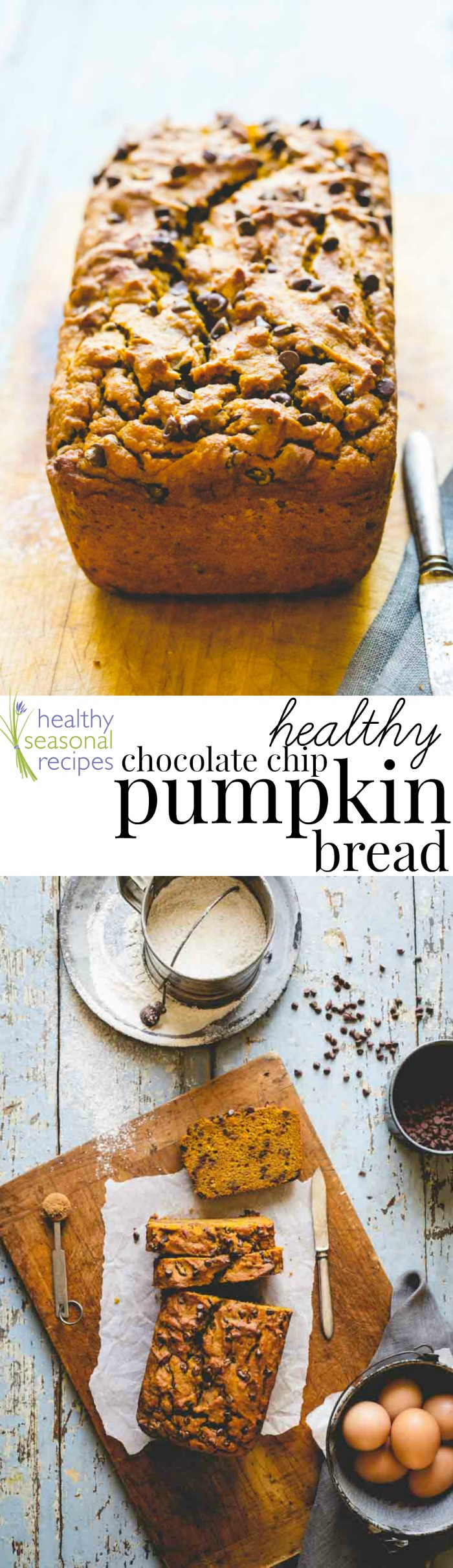 Healthy Chocolate Pumpkin Bread
 healthy chocolate chip pumpkin bread Healthy Seasonal