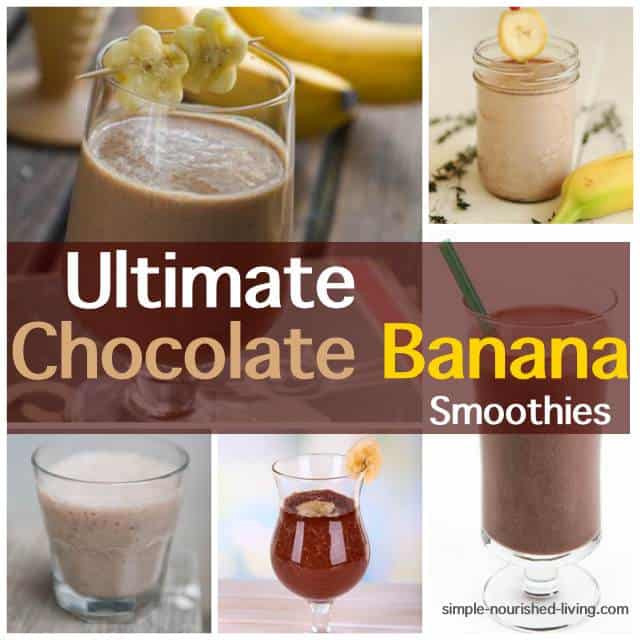 Healthy Chocolate Smoothie Recipes
 healthy chocolate banana smoothie recipes