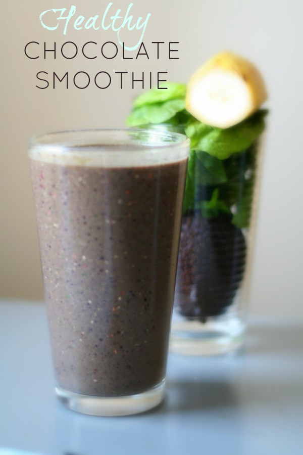 Healthy Chocolate Smoothie Recipes top 20 Super Smoothies Healthy Chocolate Smoothie the Best