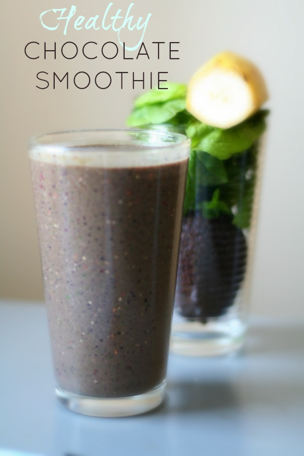 Healthy Chocolate Smoothie Recipes
 Super Smoothies Healthy Chocolate Smoothie The Best