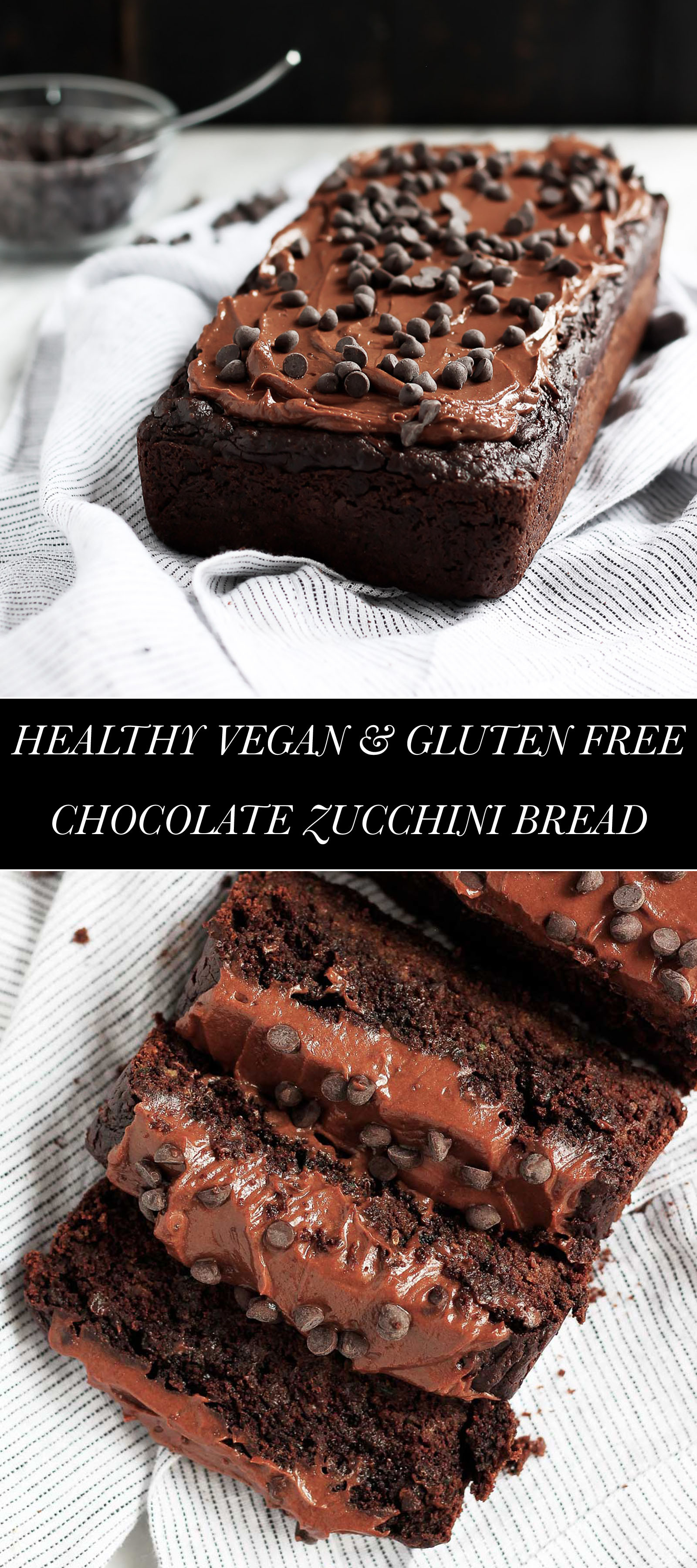 Healthy Chocolate Zucchini Bread
 Allergy Friendly Healthy Double Chocolate Zucchini Bread
