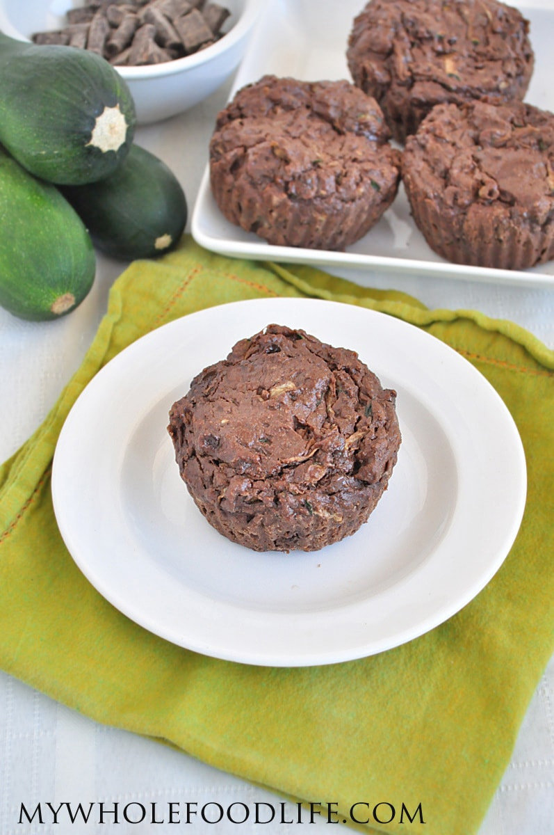 Healthy Chocolate Zucchini Muffins
 Chocolate Zucchini Muffins Vegan and Gluten Free My