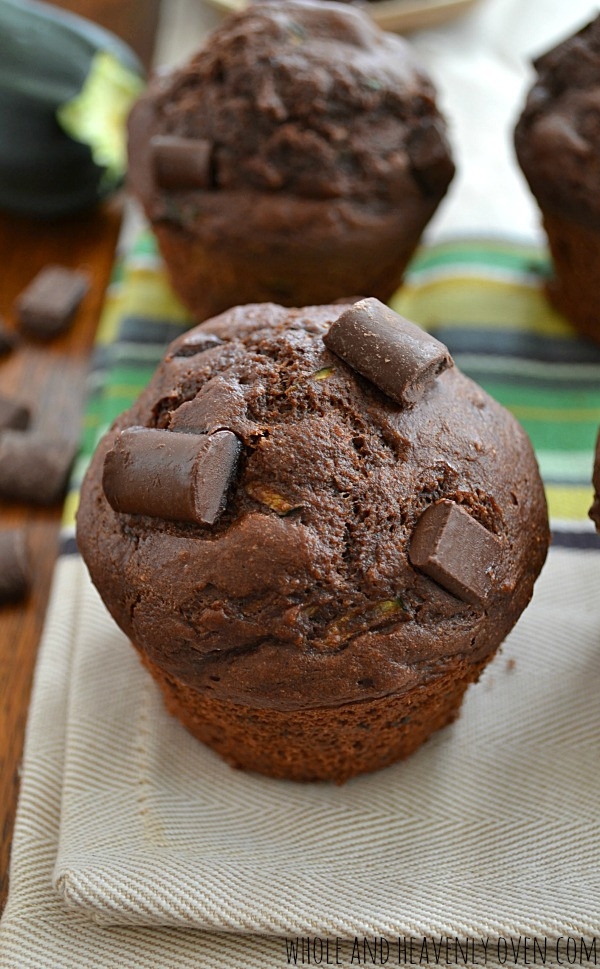 Healthy Chocolate Zucchini Muffins
 Top 25 Recipes of 2015 on Whole and Heavenly Oven Whole