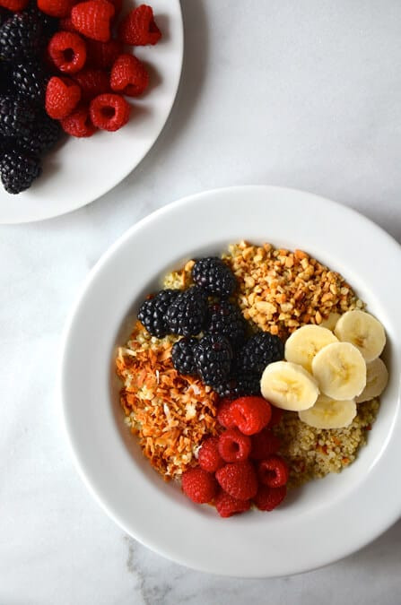 Healthy Choice Breakfast Bowls
 Quinoa and Fruit Breakfast Bowls