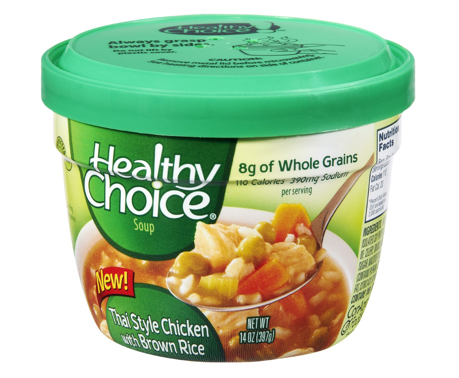 Healthy Choice Chicken Noodle Soup
 Healthy Choice Soup Microwave Bowl Thai Style Chicken