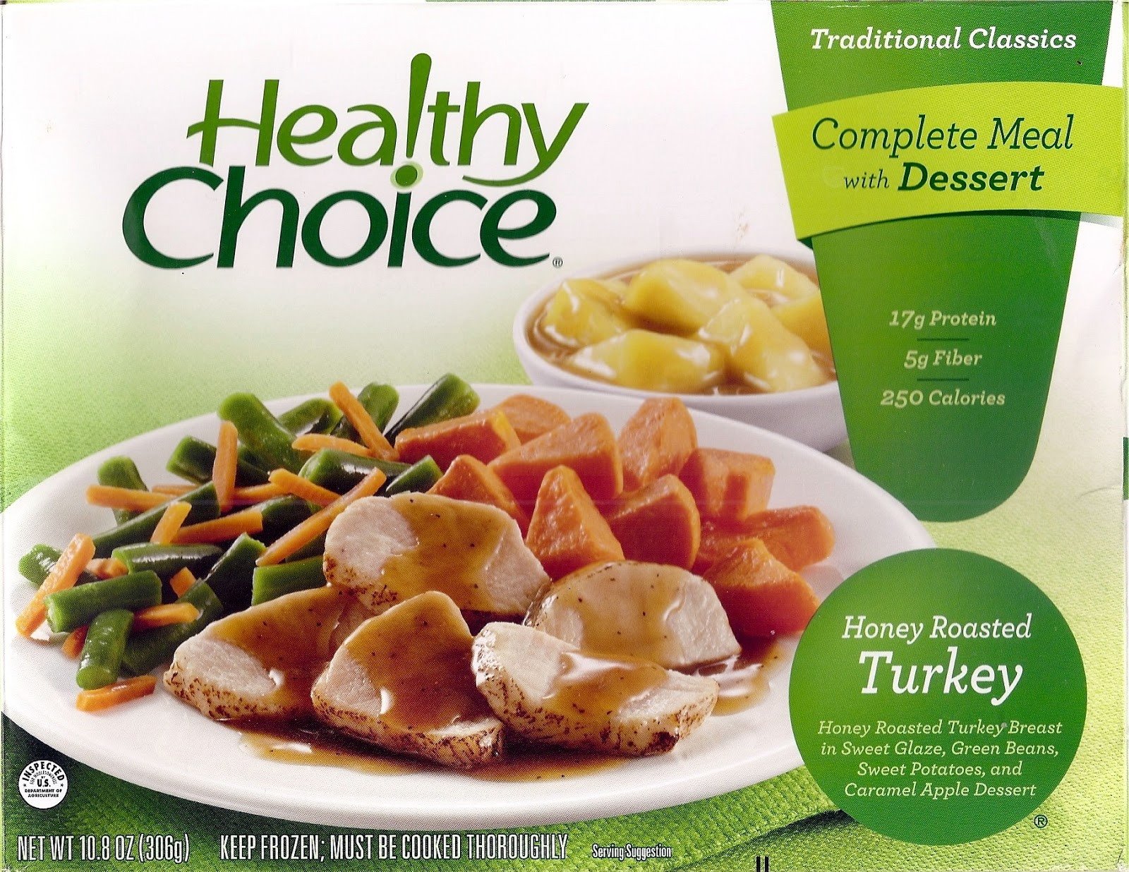 Healthy Choice Dinners
 Forsythkid Critique Healthy Choice Honey Roasted Turkey