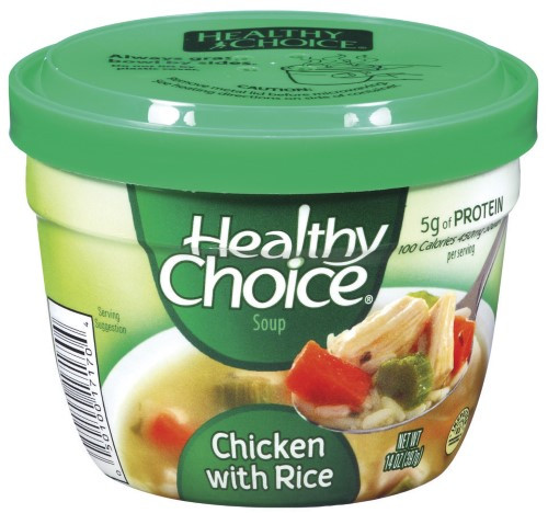 Healthy Choice Soups
 Healthy Choice Chicken with Rice Soup 14 Oz