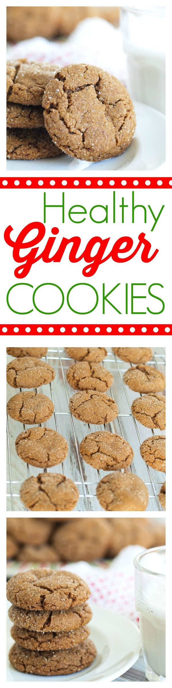 Healthy Christmas Cookies
 Healthier Ginger Cookies Recipe If you are looking for