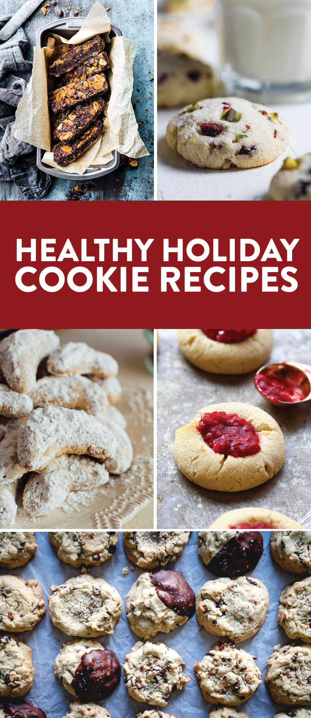 Healthy Christmas Cookies
 Healthy Soft Raspberry Thumbprint Cookies 5 Healthy