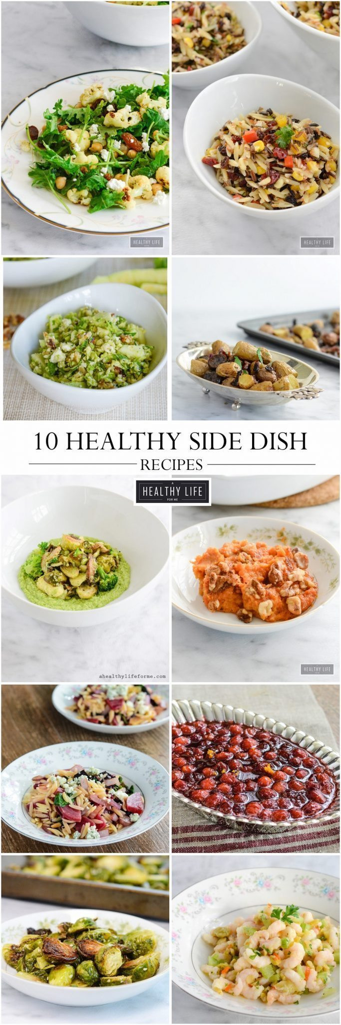 Healthy Christmas Side Dishes
 10 Healthy Holiday Side Dishes A Healthy Life For Me