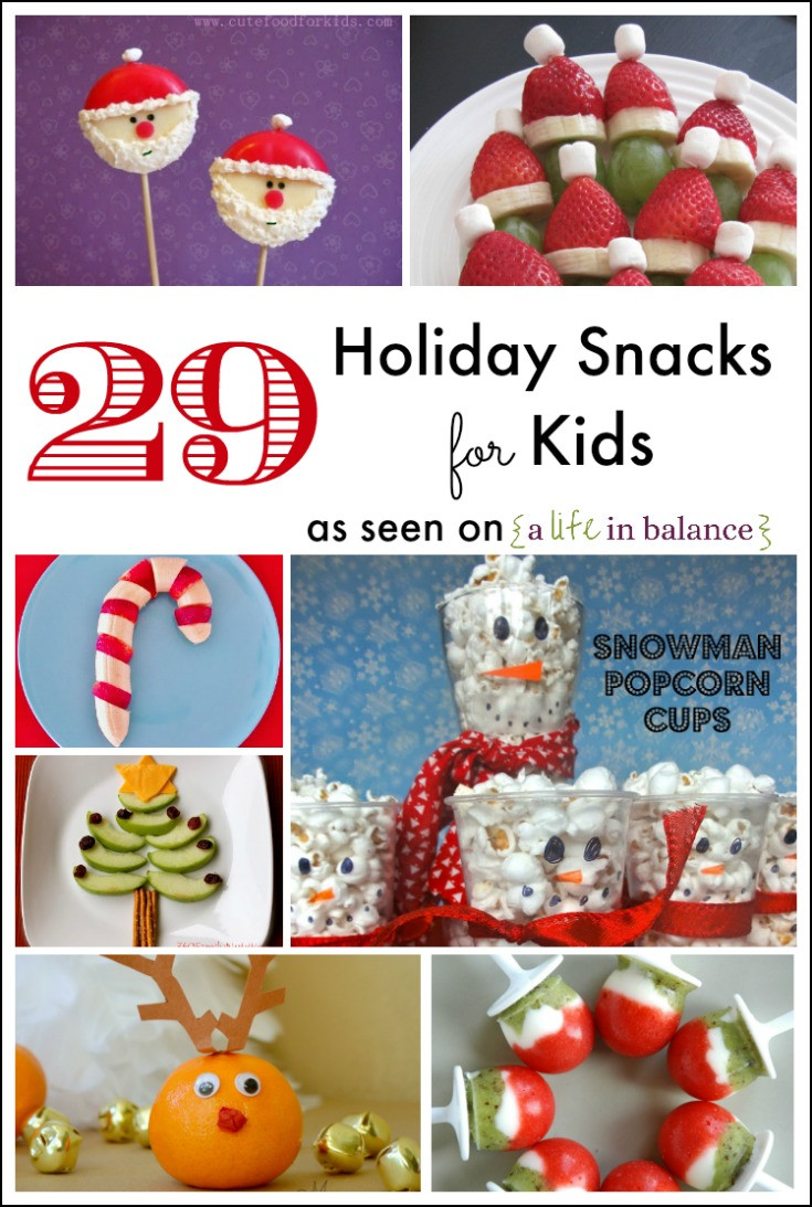Healthy Christmas Snacks For Kids
 29 Holiday Snacks for Kids
