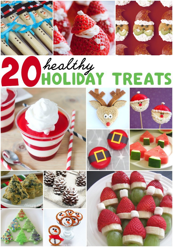 Healthy Christmas Snacks For School Parties
 20 Healthy Holiday Treats