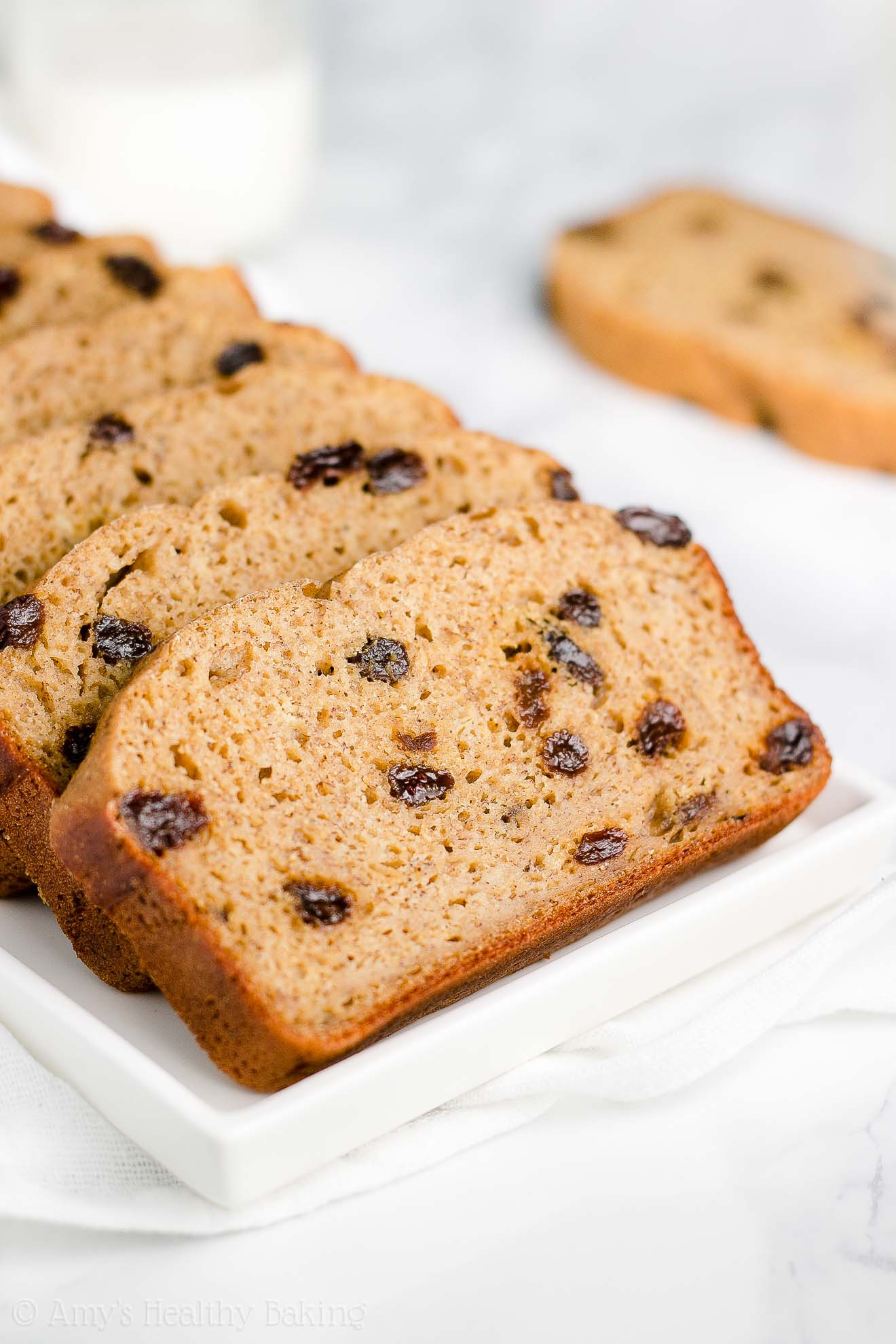 Healthy Cinnamon Bread
 Healthy Cinnamon Raisin Banana Bread