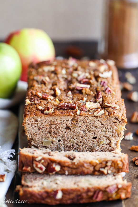 Healthy Cinnamon Bread
 Apple Cinnamon Bread Paleo Gluten Free Refined Sugar Free