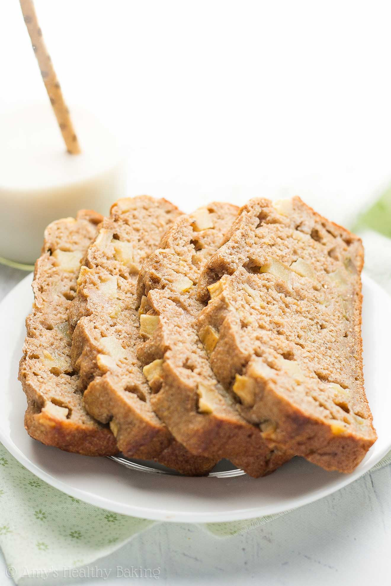 Healthy Cinnamon Bread
 Healthy Cinnamon Apple Banana Bread