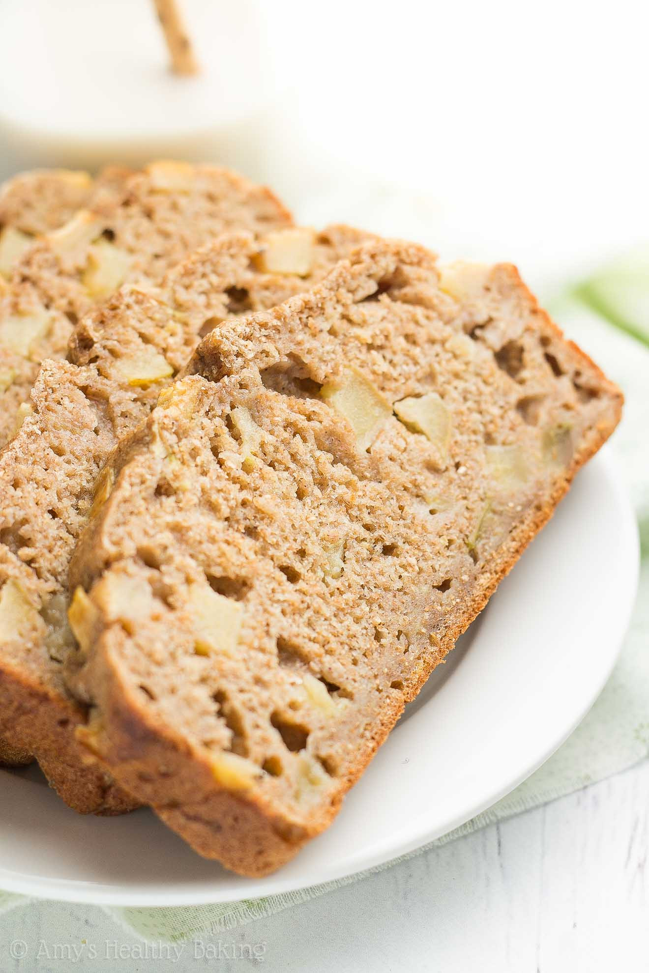 Healthy Cinnamon Bread
 Healthy Cinnamon Apple Banana Bread