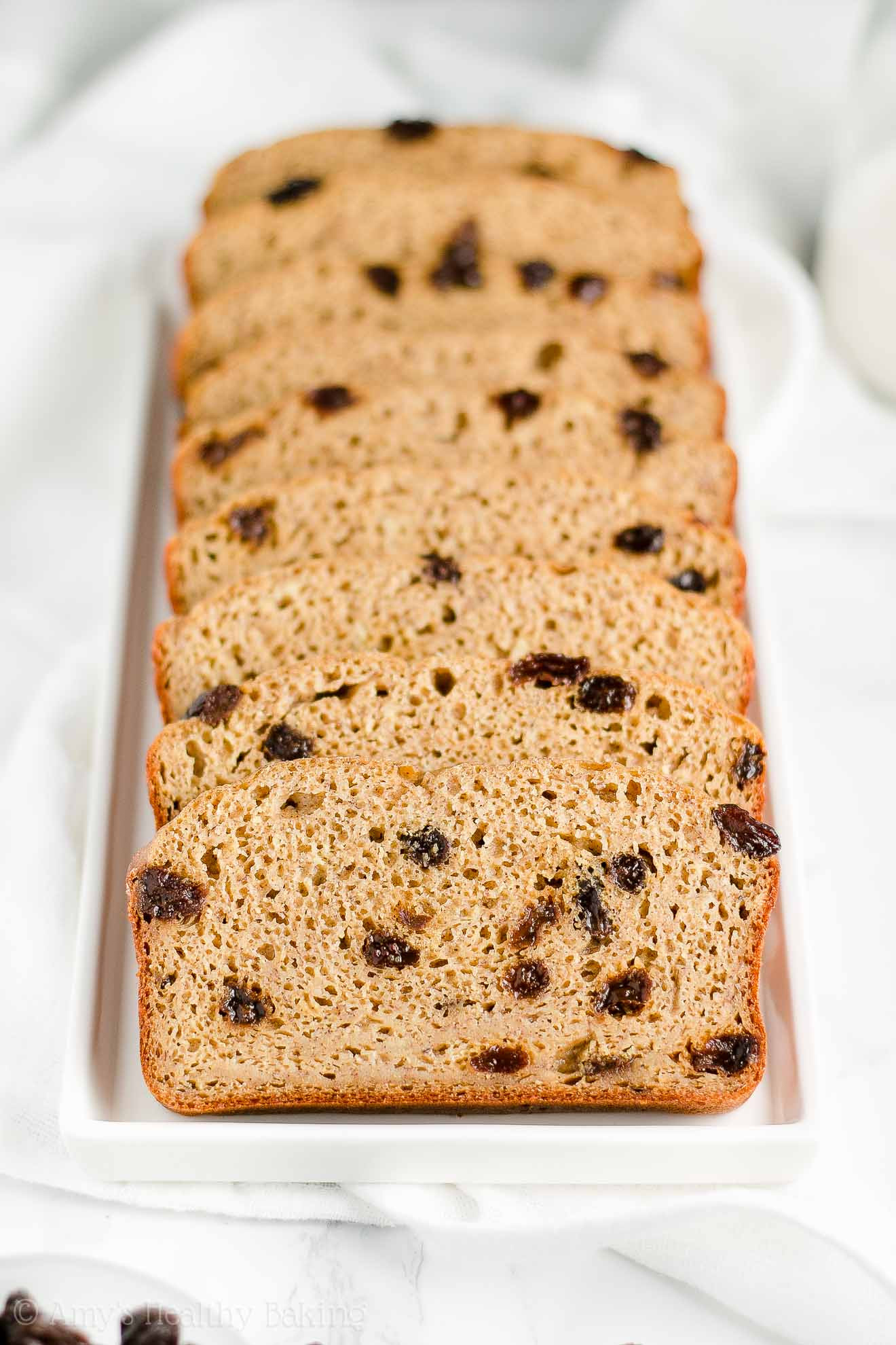 Healthy Cinnamon Bread
 Healthy Cinnamon Raisin Banana Bread