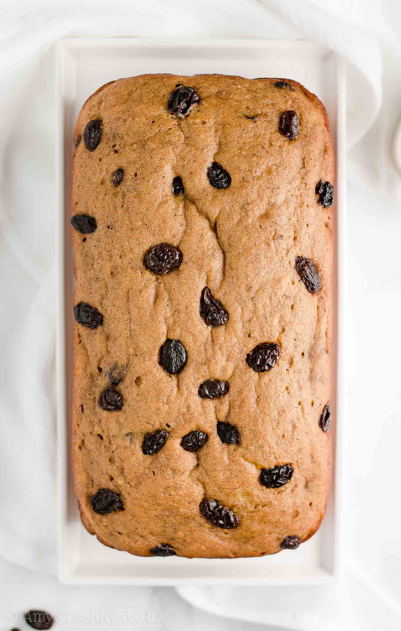 Healthy Cinnamon Raisin Bread
 Healthy Cinnamon Raisin Banana Bread