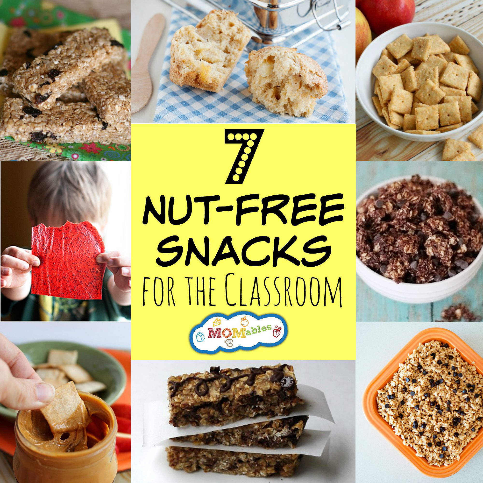 Healthy Class Snacks
 7 Nut Free Snacks for the Classroom & Lunchbox MOMables