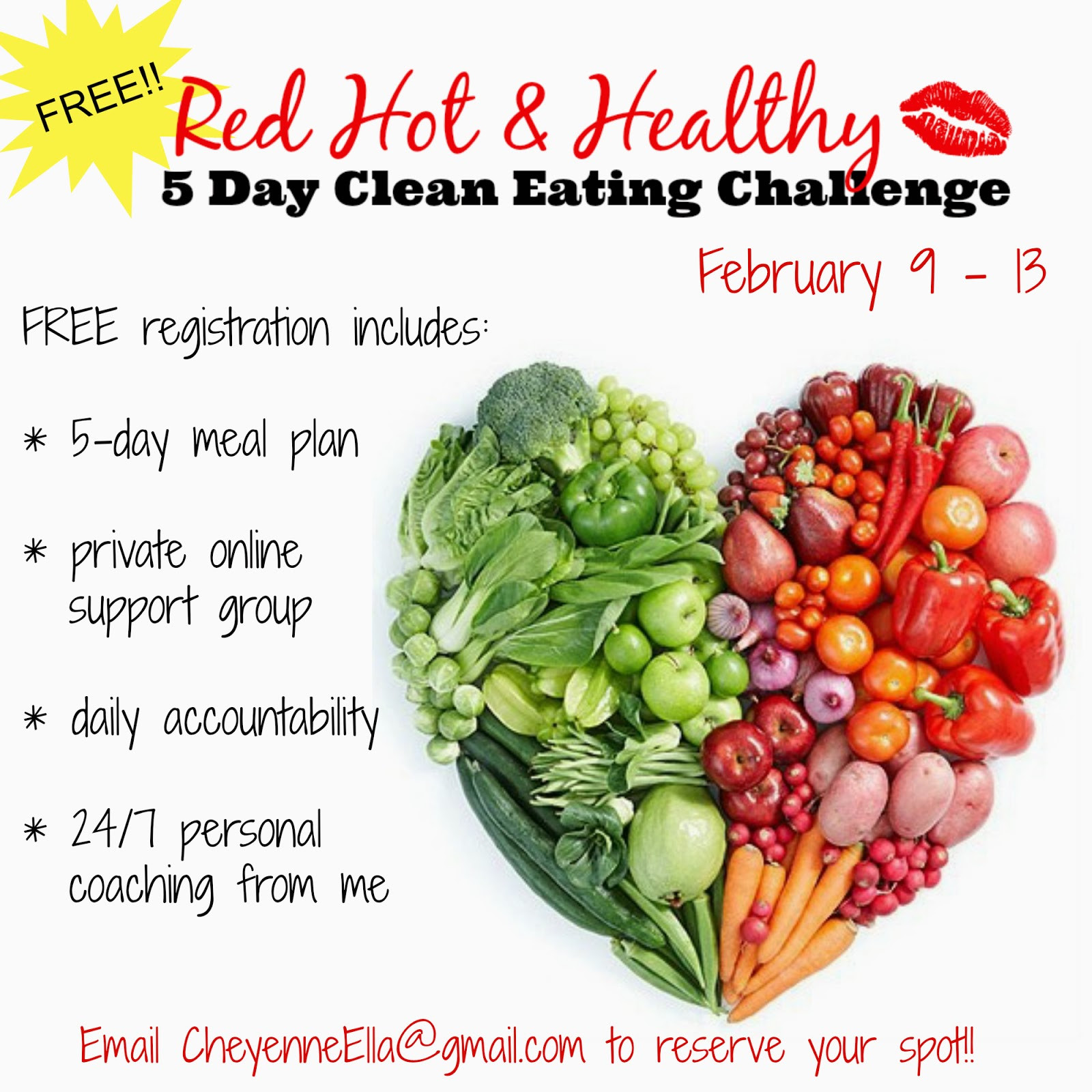Healthy Clean Eating
 Cheyenne Ella Fit February 2014