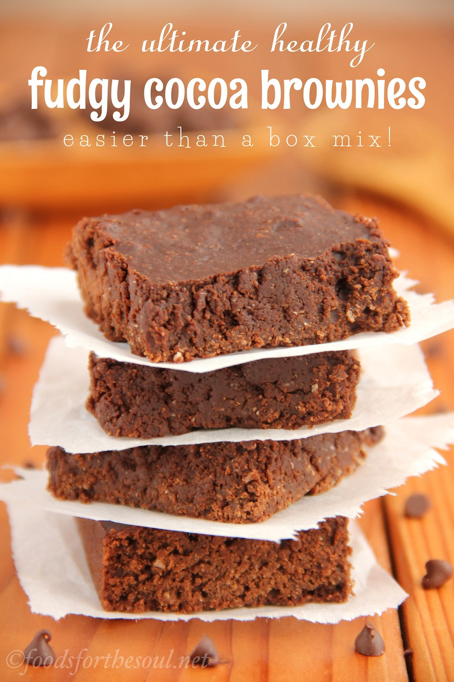 Healthy Cocoa Powder
 The Ultimate Healthy Fudgy Cocoa Brownies