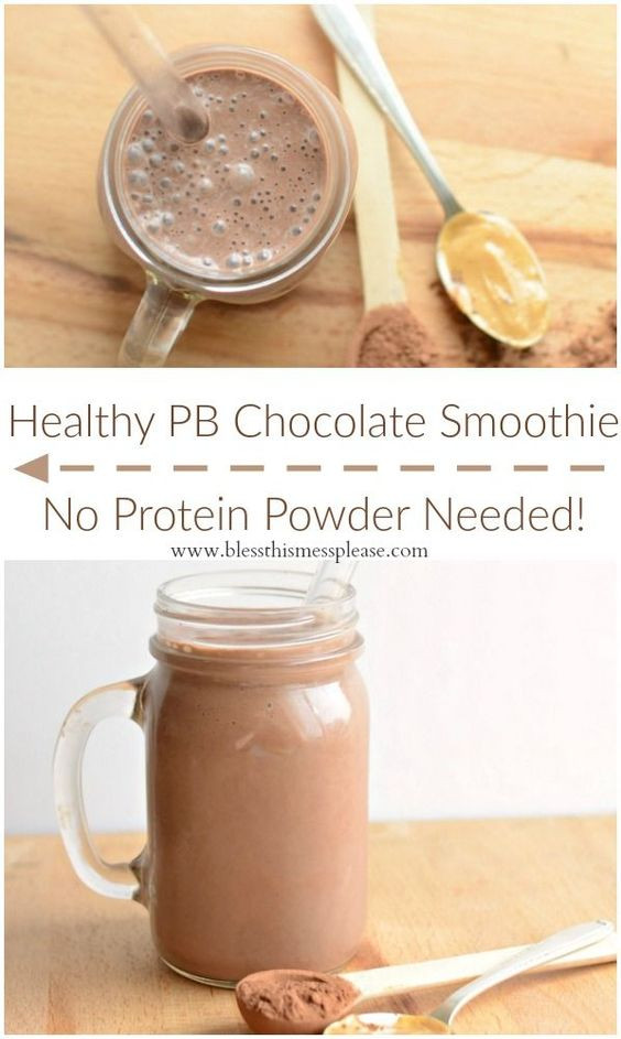 Healthy Cocoa Powder Recipes
 Healthy Chocolate Peanut Butter Protein Smoothie no weird