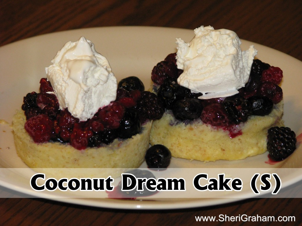 Healthy Coconut Cake
 Trim Healthy Mama Coconut Dream Cake "S" Sheri Graham