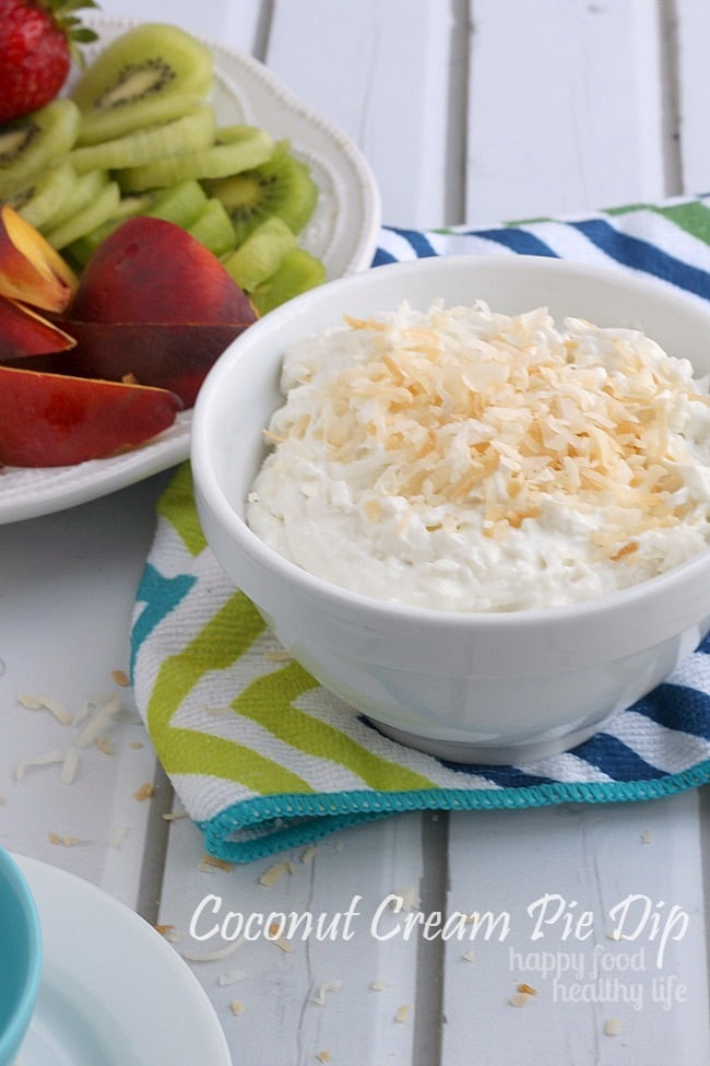 Healthy Coconut Cream Pie
 Coconut Cream Pie Dip Happy Food Healthy Life