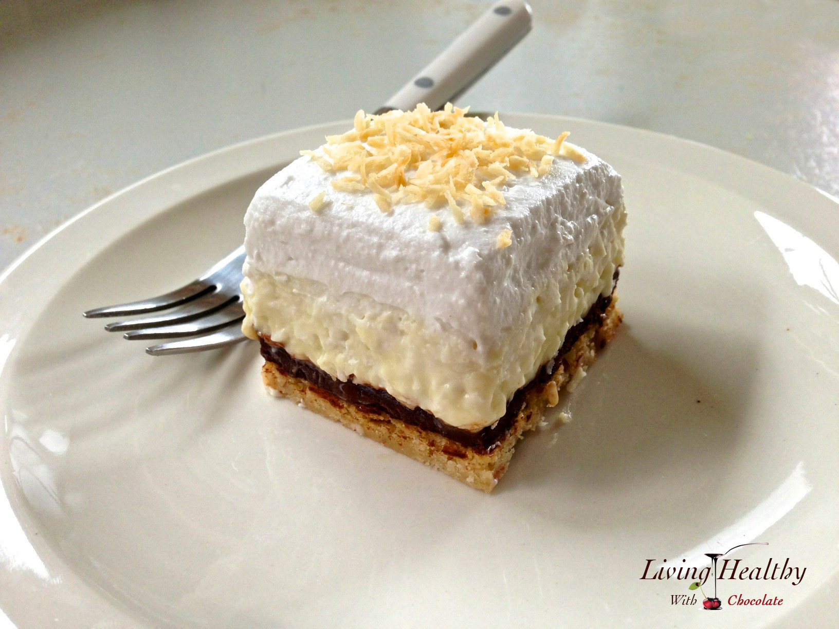 Healthy Coconut Cream Pie
 Guest Post Living Healthy With Chocolate Coconut Cream Pie