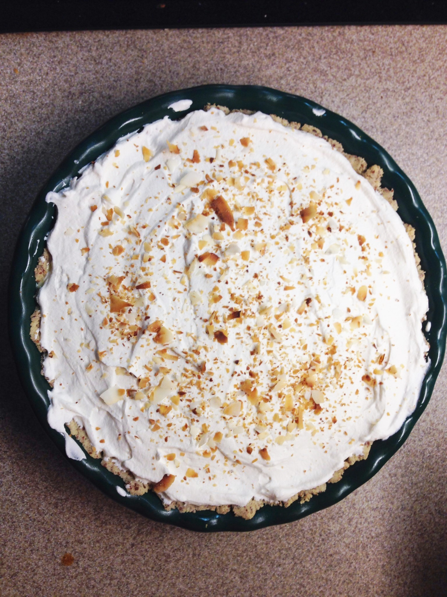 Healthy Coconut Cream Pie
 THM Coconut Cream Pie Mrs Criddles Kitchen