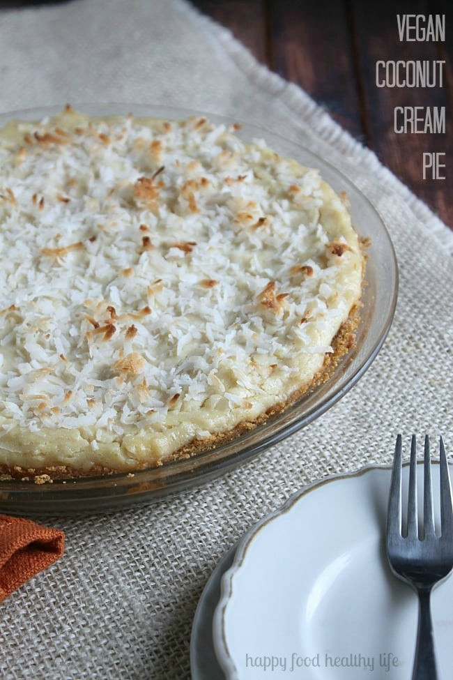 Healthy Coconut Cream Pie
 5 Minute Vegan Coconut Cream Pie Recipe Happy Food