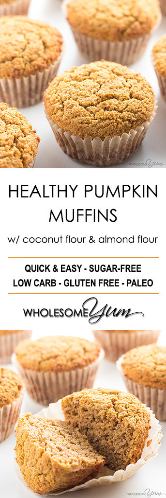 Healthy Coconut Flour Recipes
 Healthy Pumpkin Muffins Recipe with Coconut Flour & Almond