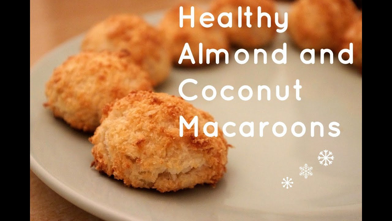 Healthy Coconut Macaroons
 Healthy Almond and Coconut Macaroons