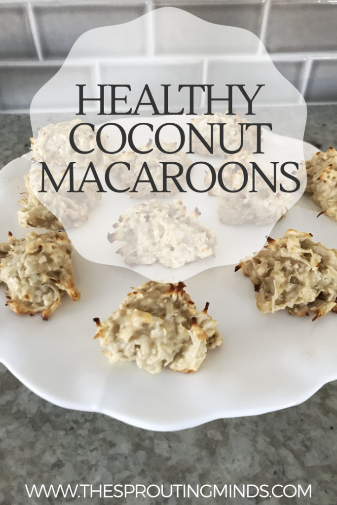 Healthy Coconut Macaroons
 Healthy Coconut Macaroon Cookies The Sprouting Minds