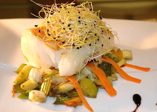 Healthy Cod Fish Recipes
 Cod Fish Fillets With Leek Sprouts Recipe – Cod Fish