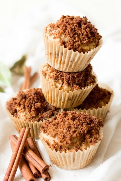 Healthy Coffee Cake Muffins
 Healthy Cinnamon Streusel Coffee Cake Muffins