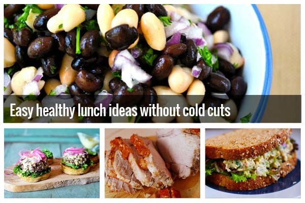 Healthy Cold Lunches
 Easy healthy lunch ideas for work without cold cuts