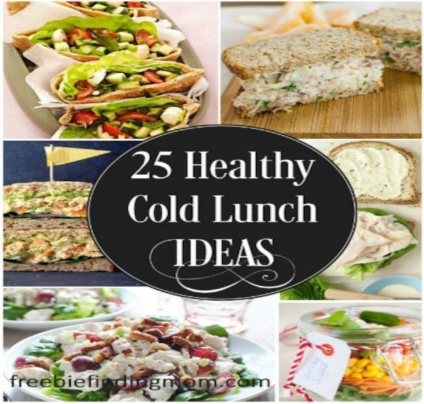 Healthy Cold Lunches
 25 Healthy Cold Lunch Ideas – Edible Crafts