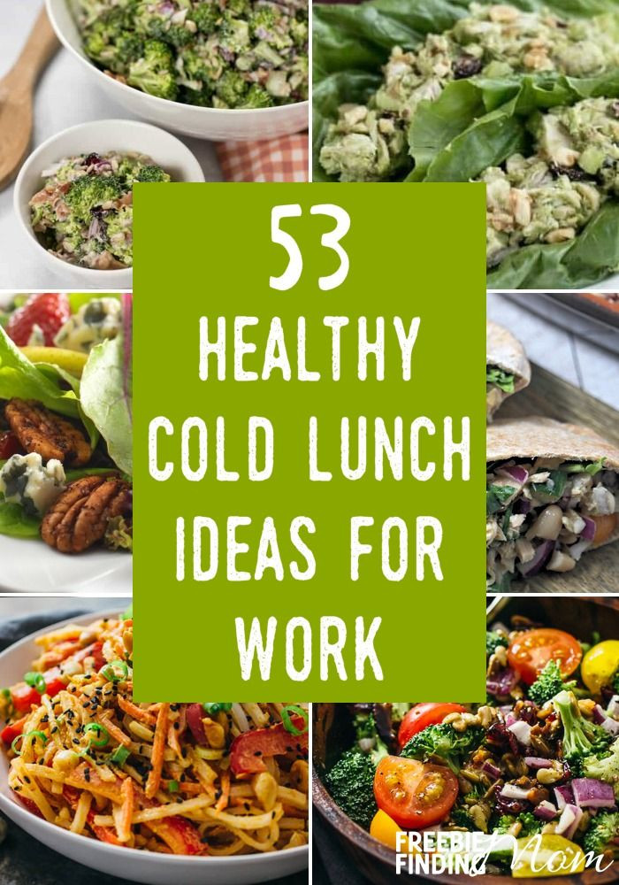 Healthy Cold Lunches
 The 25 best Healthy cold lunches ideas on Pinterest