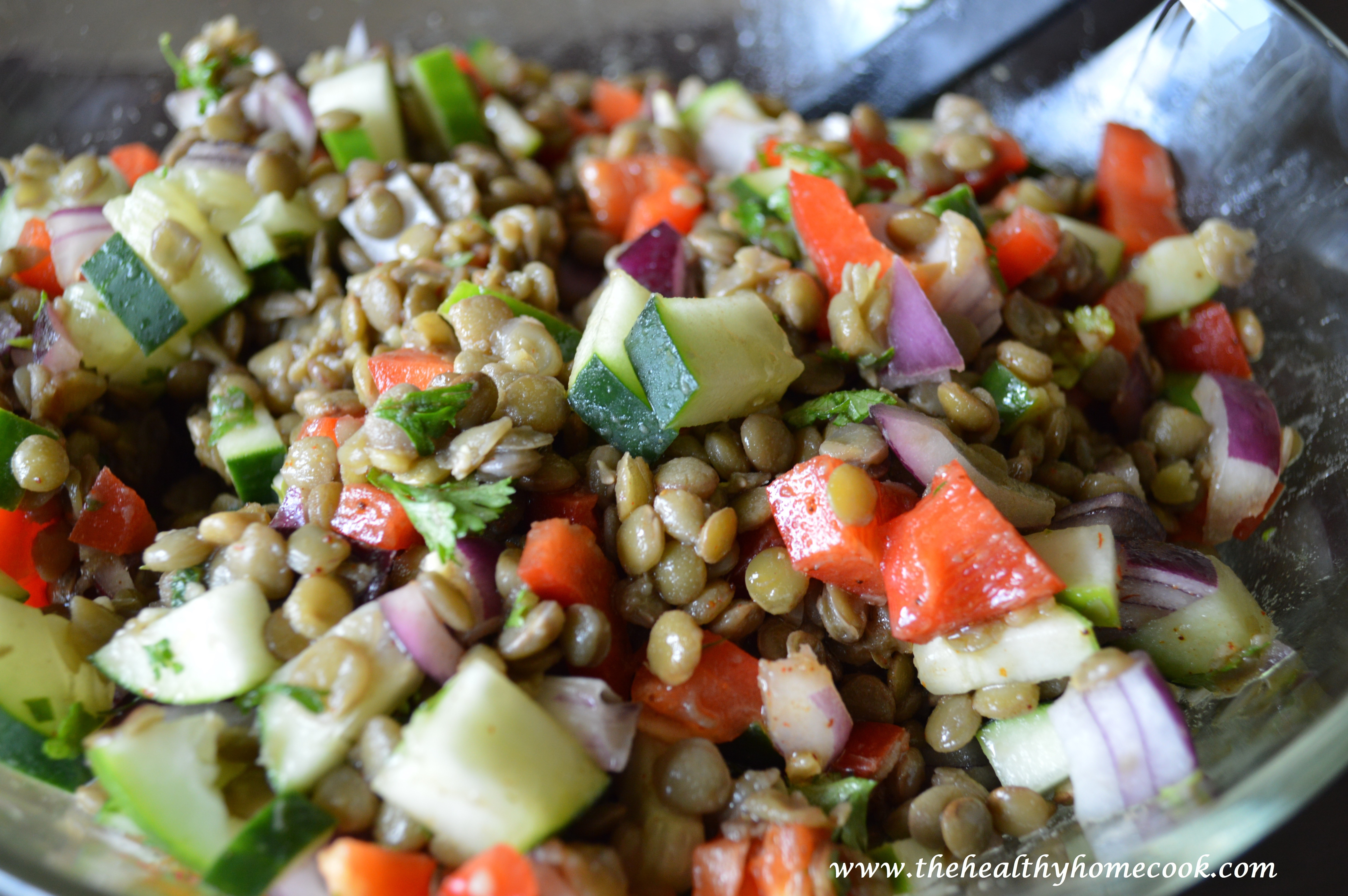 Healthy Cold Salads
 Cold Lentil Salad – The Healthy Home Cook