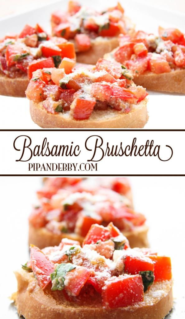 Healthy Cold Snacks
 Check out Balsamic Bruschetta It s so easy to make